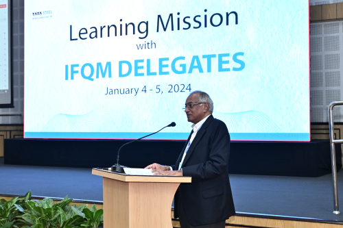 1st IFQM CEO/CXO Learning Mission at Tata Steel, Jamshedpur